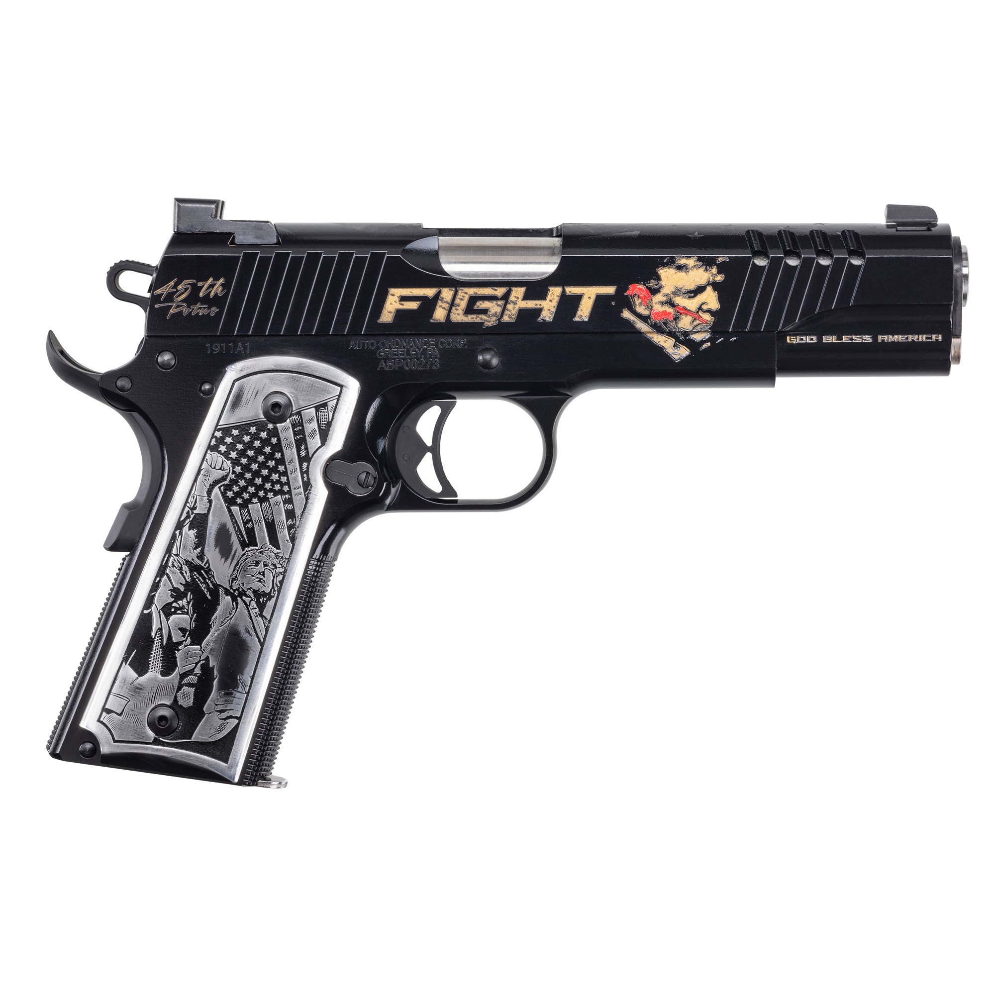AUTO ORD 1911 45ACP 5" 7RD TRUMP