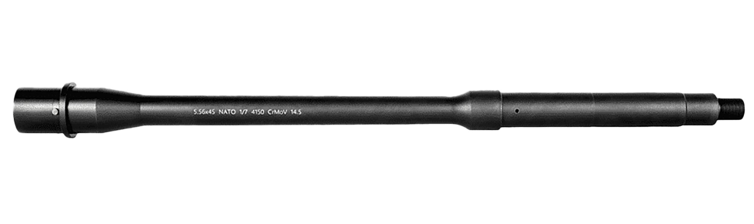 Lead & Steel Llc LS556GOV-MID-14.5 5.56mm 14.50" Government Profile Features M4 Feed Ramps