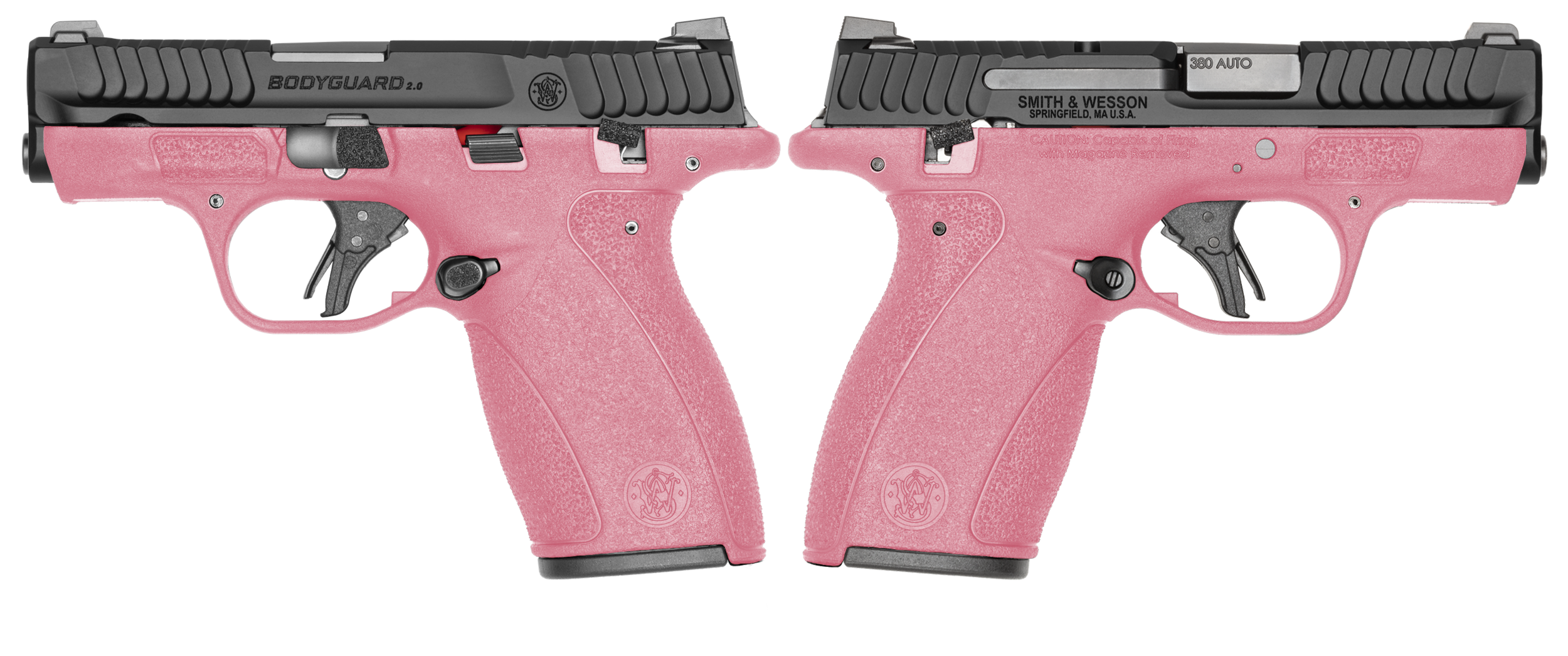 SMITH & WESSON BODYGUARD 2.0 MS 380ACP 2.75" PINK SHERBET 1-10RD 1-12RD