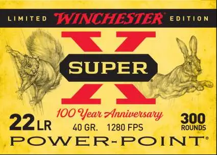 WINC SUPERX 22LR 40GR 300RD BX ANNV