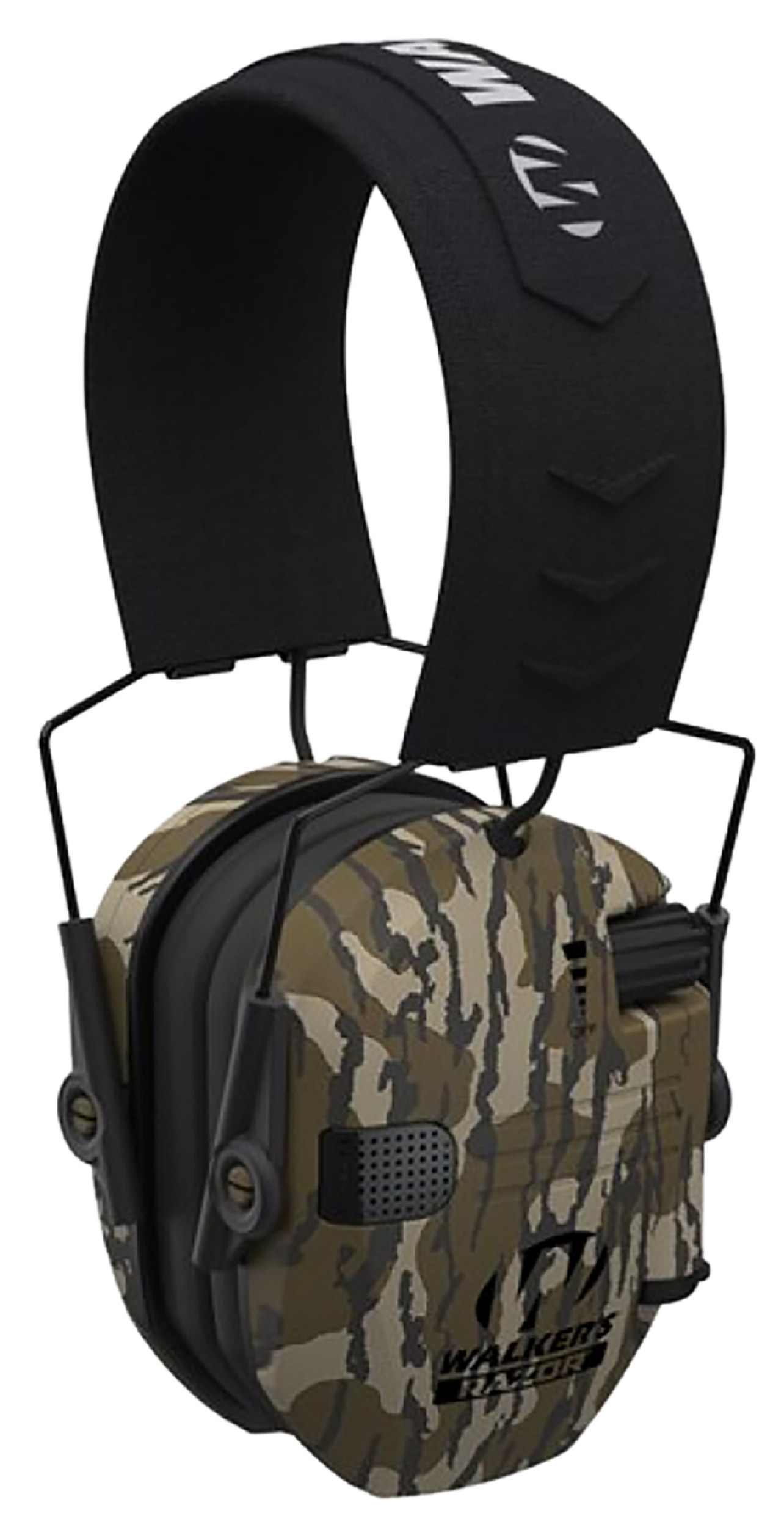 Walker's GWPRSEM-MOBL Razor Slim Electronic Muff Over the Head 23 dB Mossy Oak Bottomland