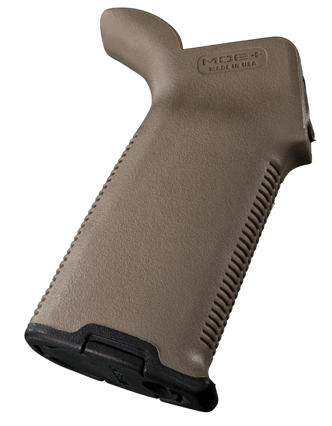 Magpul MAG416-FDE MOE+ Grip Textured Flat Dark Earth Polymer with OverMolded Rubber for AR-15, AR-10, M4, M16, M110, SR25