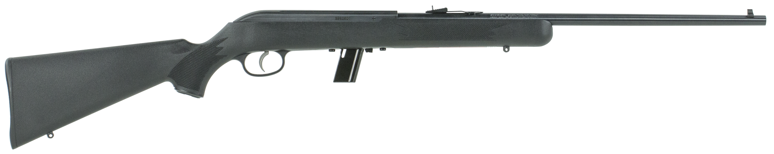 Savage Arms 40060 64 FL Full Size 22 LR 10+1 21" Matte Black Carbon Steel Barrel, Matte Black Grooved Carbon Steel Receiver, Matte Black Fixed Synthetic Stock, Left Hand