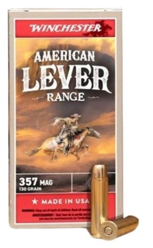 Winchester American Lever Range 357 Mag 130gr FMJ 50rd Box