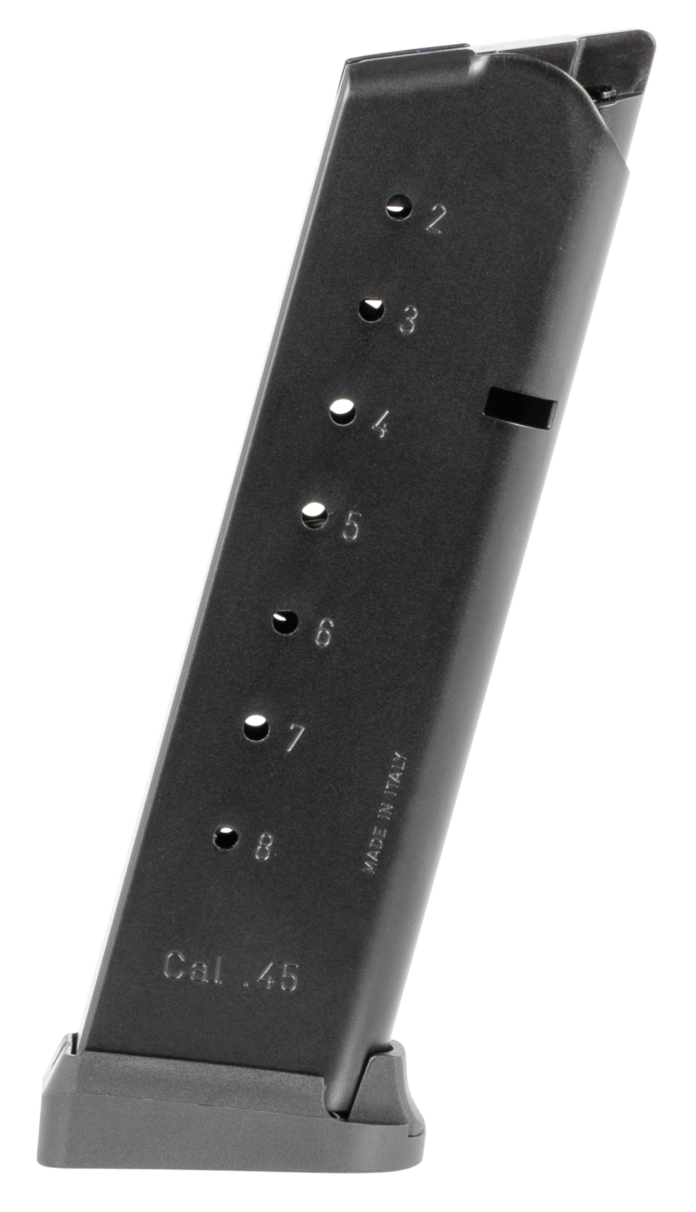 Mec-Gar MGCG4508MATCH 1911 Government 8rd 45 ACP, Blued w/Anti-Friction Coating Carbon Steel