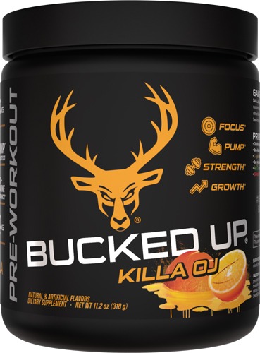BUCKED UP PRE-WORKOUT KILLA OJ 30 SERVINGS