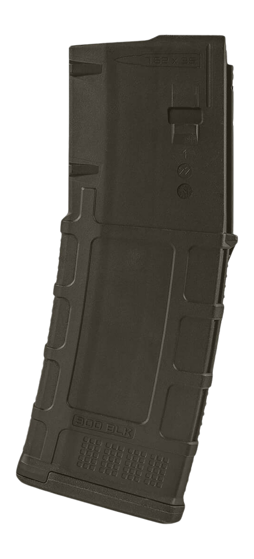 Magpul MAG800ODG PMAG GEN M3 30rd 300 Blackout OD Green Polymer