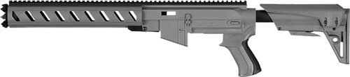 ADV TECH RUGER AR22 STOCK SYSTEM W/ 6 SIDED FOREND GRAY