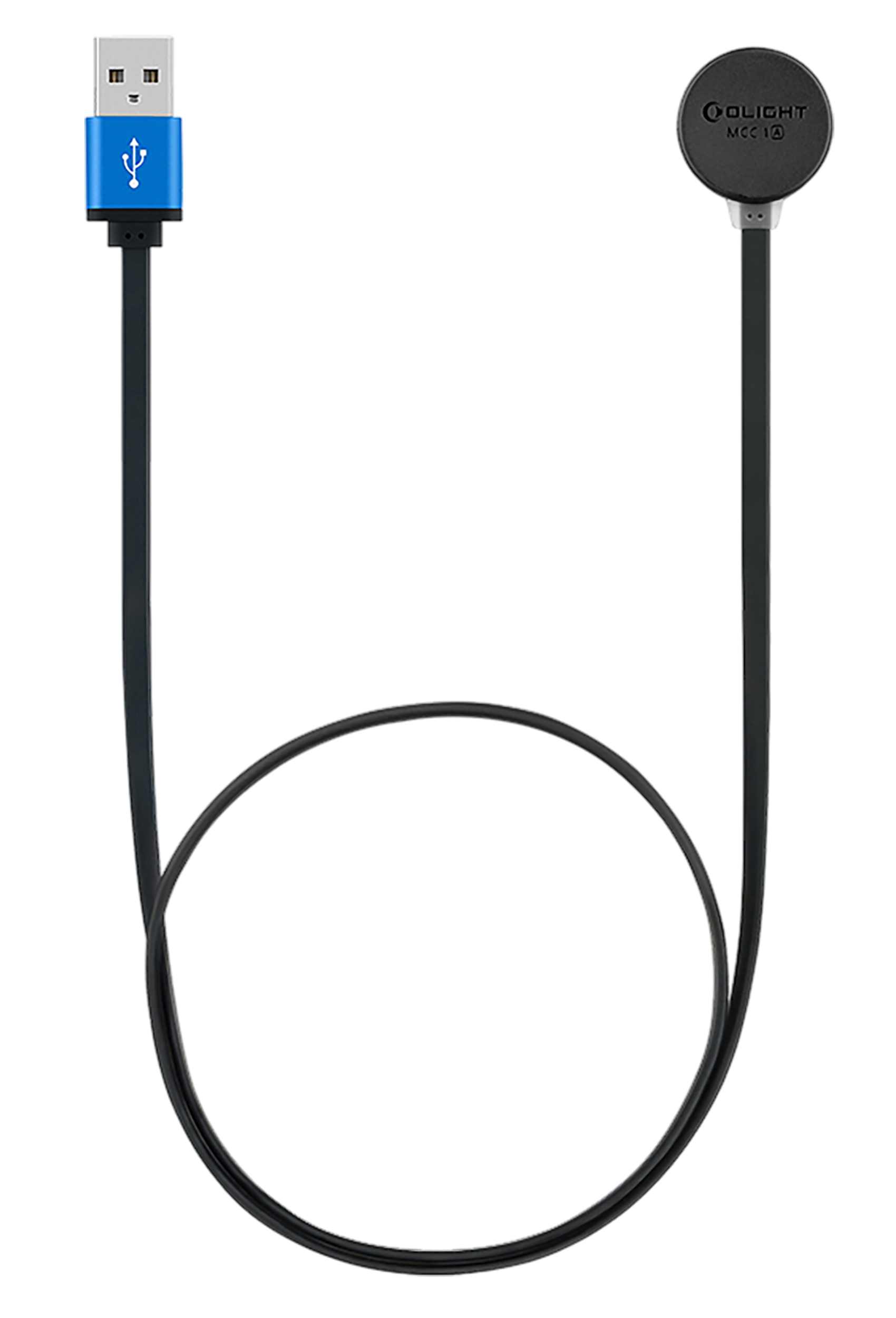 Olightstore Usa Inc MCC-1ABLACK MCC1A Charging Cable Black For S1RII/S2RII Baton3/Pro Perun