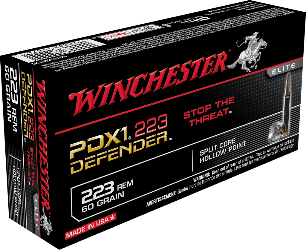 .223 60GR JHP PDX1 DEFENDER 20RDS