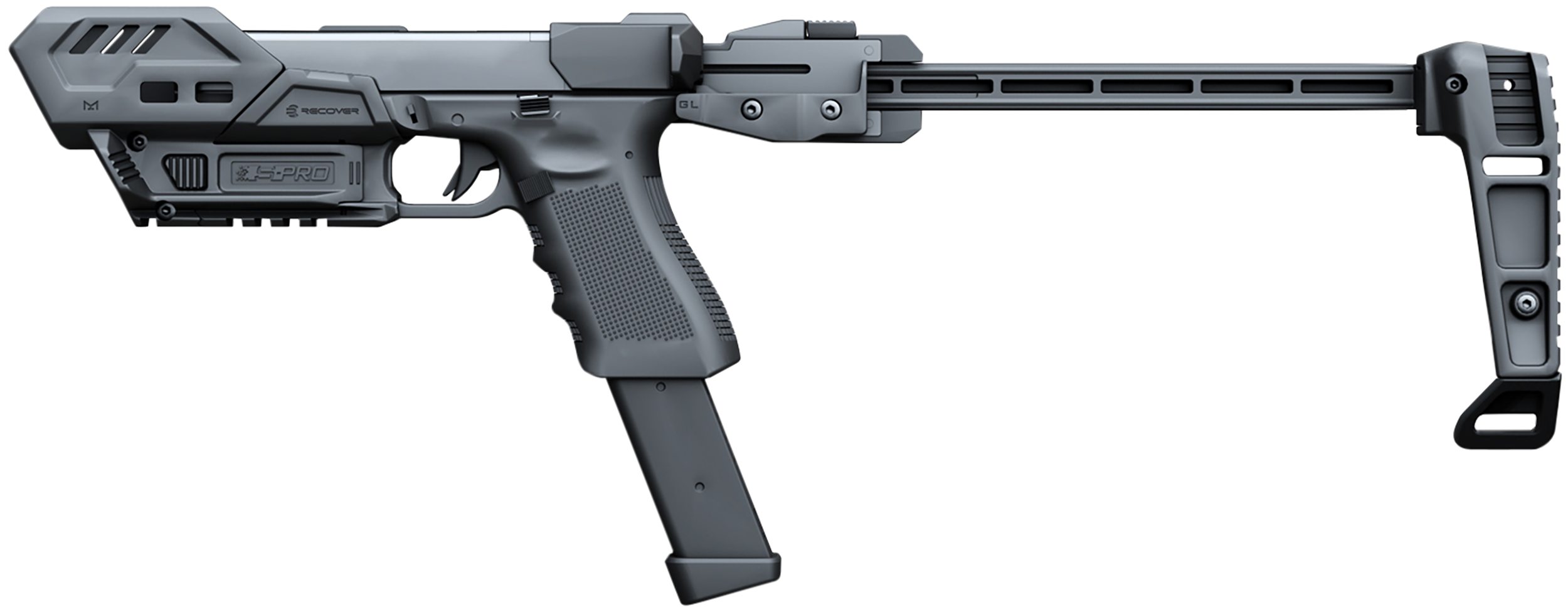 Recover Tactical SPROGB01 S-Pro Basic Conversion Kit For Glock Black