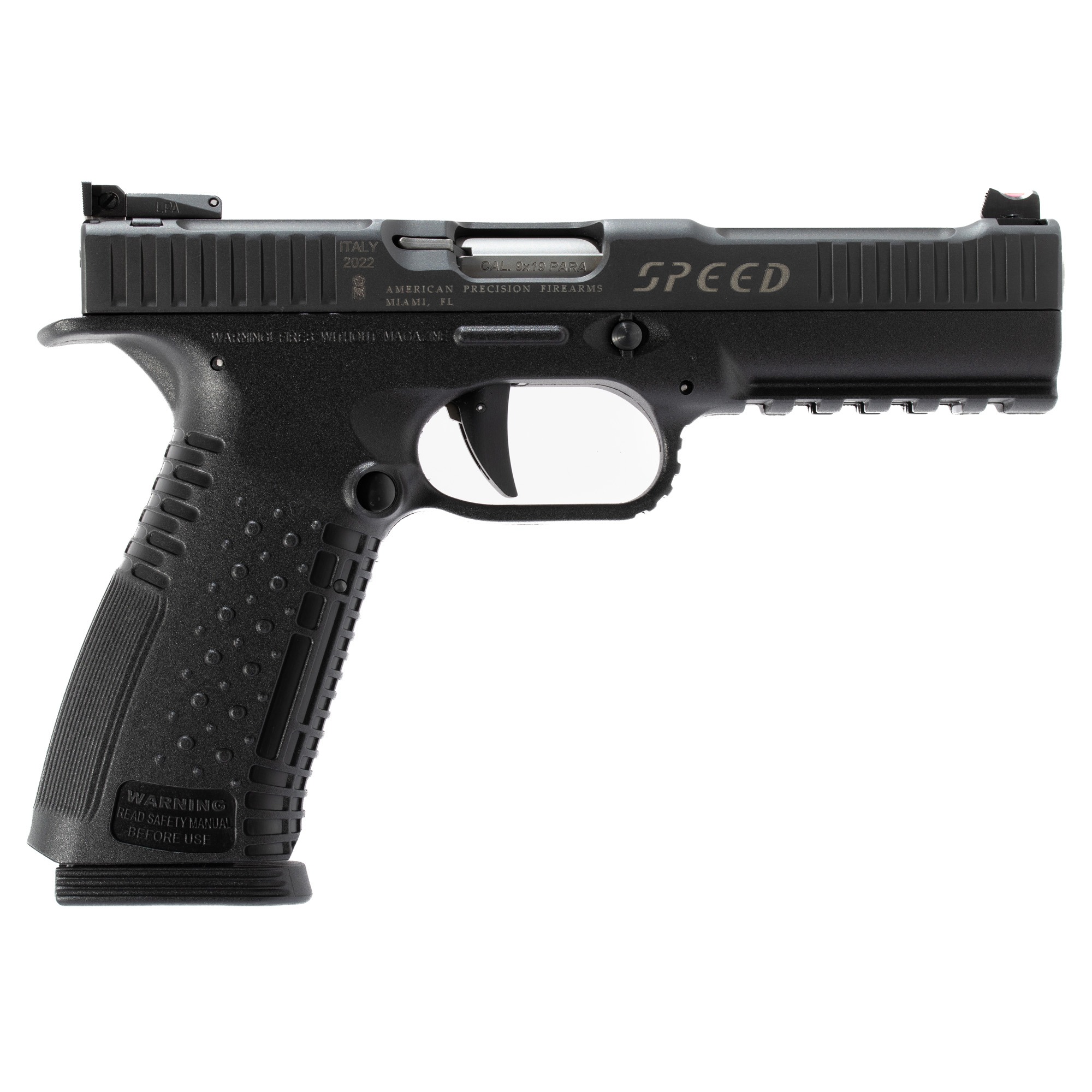 AMPF STRIKE ONE SPD 9MM 5" 17RD BLK