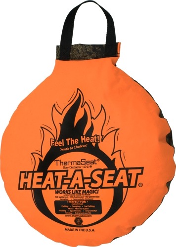 NEP HEAT-A-SEAT 17" DIA BLAZE/MOSSY OAK