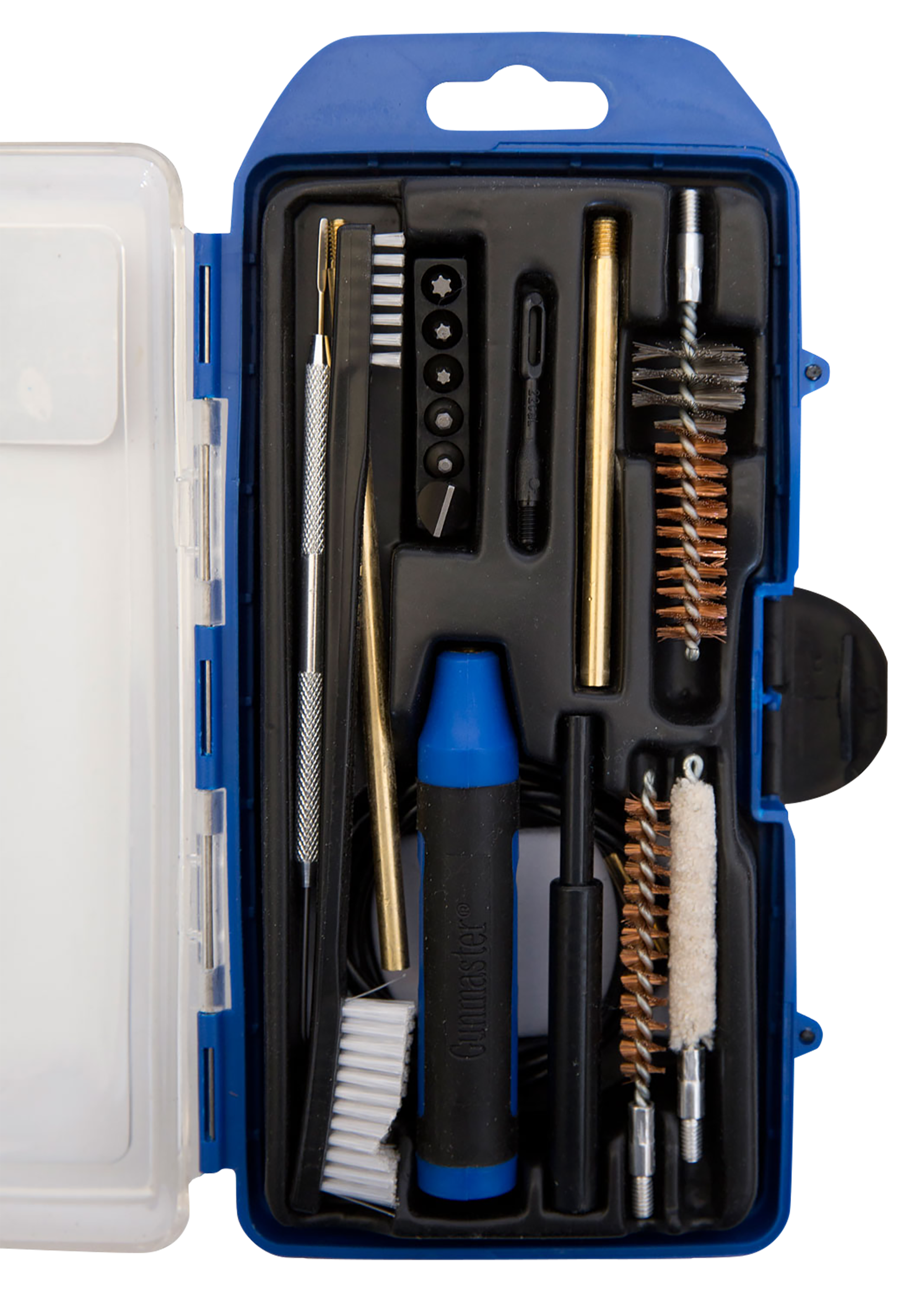 DAC GM308AR GunMaster Cleaning Kit 308 Win Rifle/17 Pieces Black/Blue