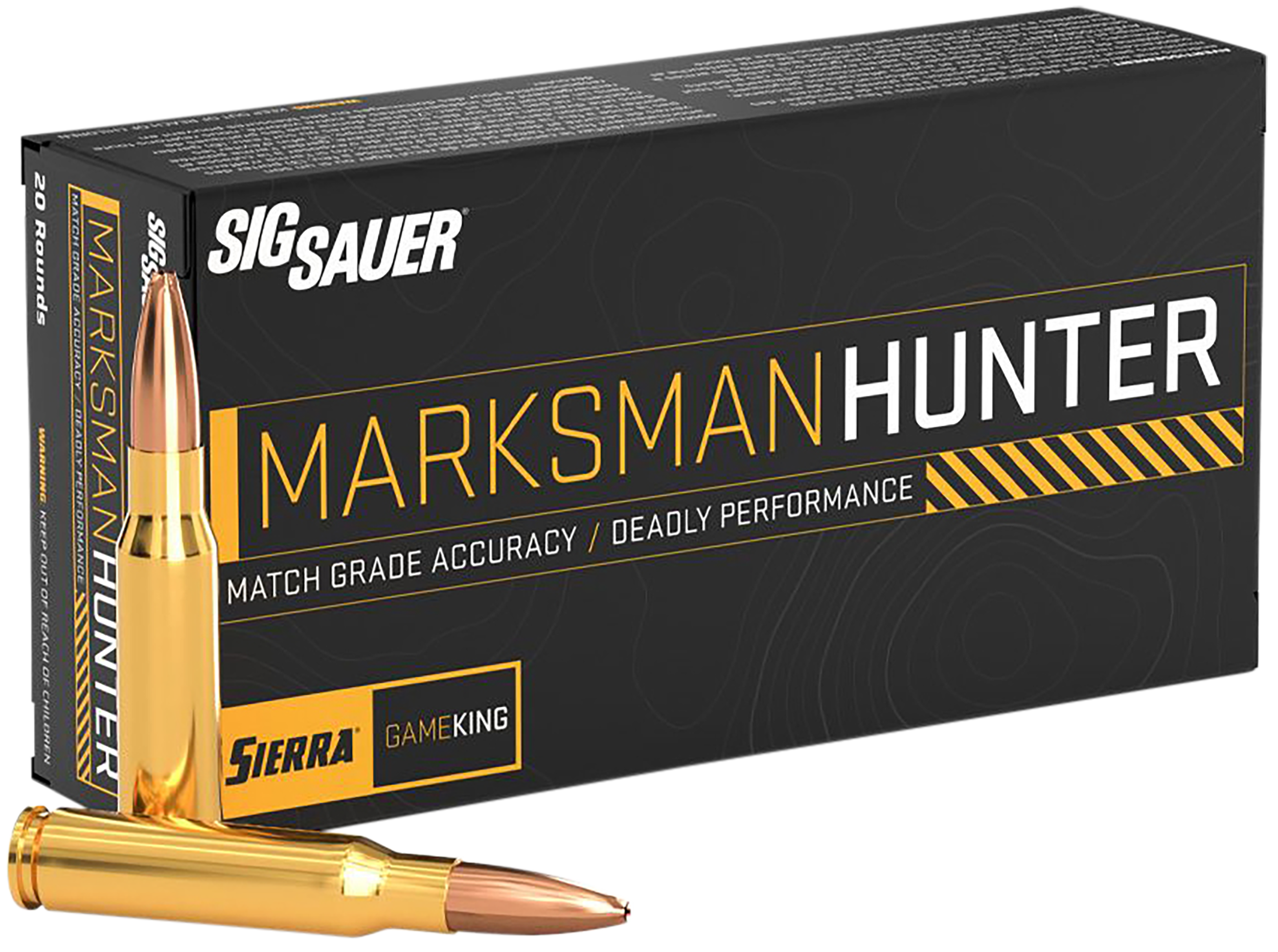 Sig Sauer E3006GK16520 Marksman Hunter 30-06Springfield 165gr 20 Per Box/10 Case