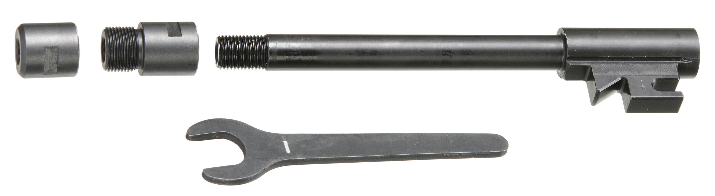 Ruger 90739 Threaded Barrel Kit  5.7x28mm 4.49" Threaded Black Nitride Stainless Steel, Fits Ruger 57