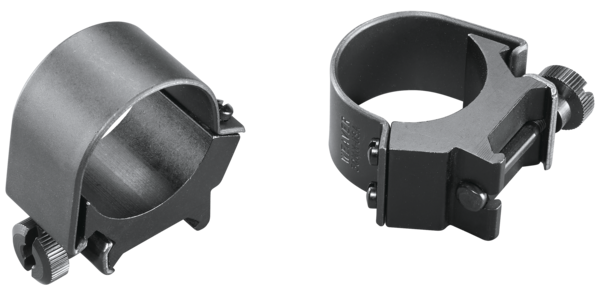 Weaver Mounts 49121 Detachable Top Mount Rings Matte Black Aluminum, 30mm, Low Quick Detach Weaver