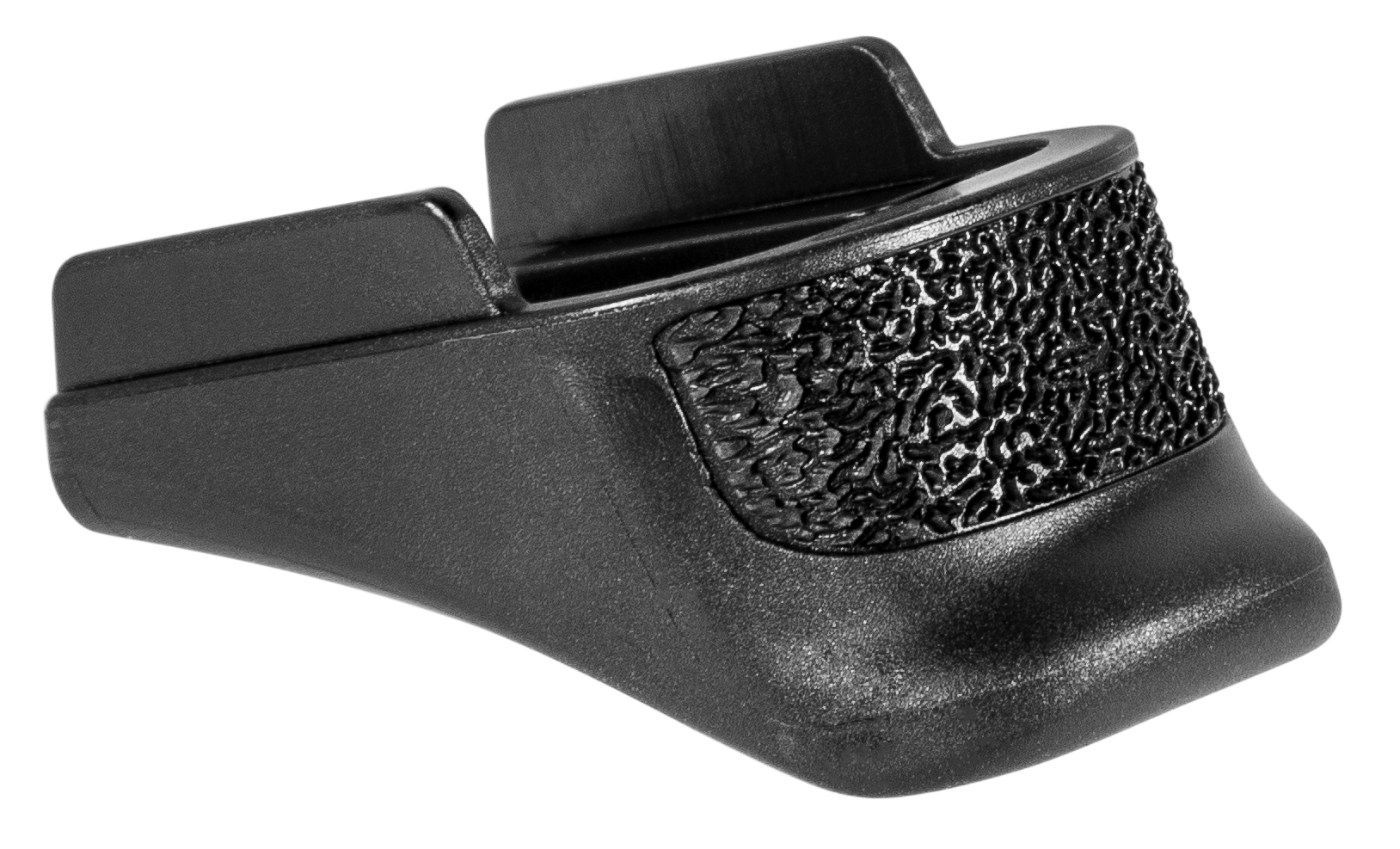Pearce Grip PG365 Grip Extension  made of Polymer with Texture Black Finish & 5/8" Gripping Surface for Sig P365 with 10rd Mags
