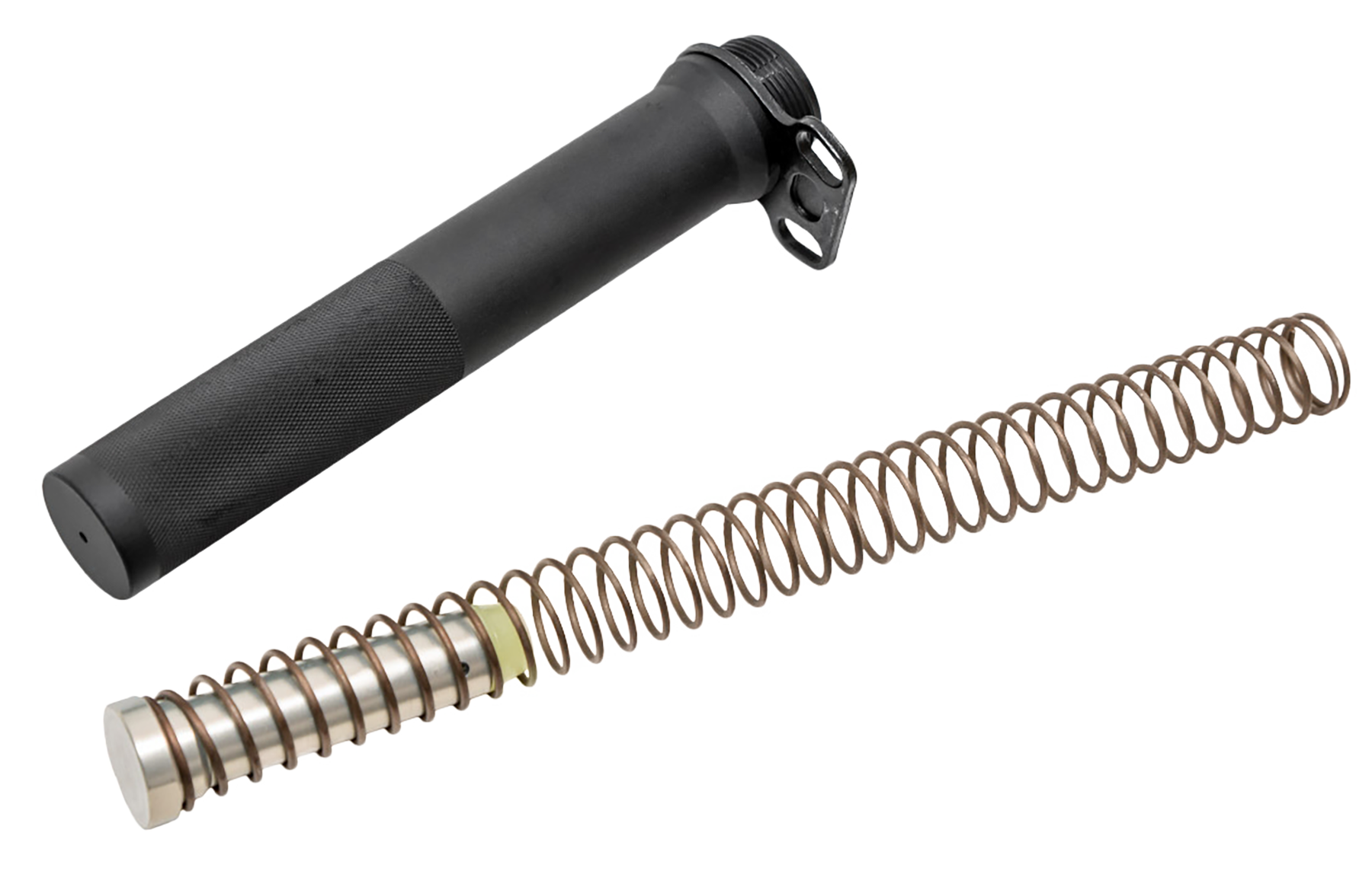 CMMG 55CA65A Receiver Extension Kit Black Buffer Tube, Carbine Buffer, Ambi Sling Mount End Plate, Fits AR-15 Pistol