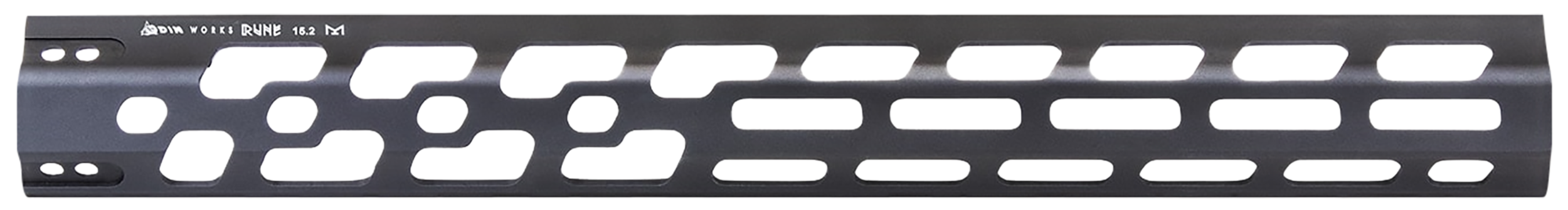 Odin Works F15MLRUNE 15.2" RUNE Forend M-LOK, Black Aluminum, Mounting Hardware Included for AR-15