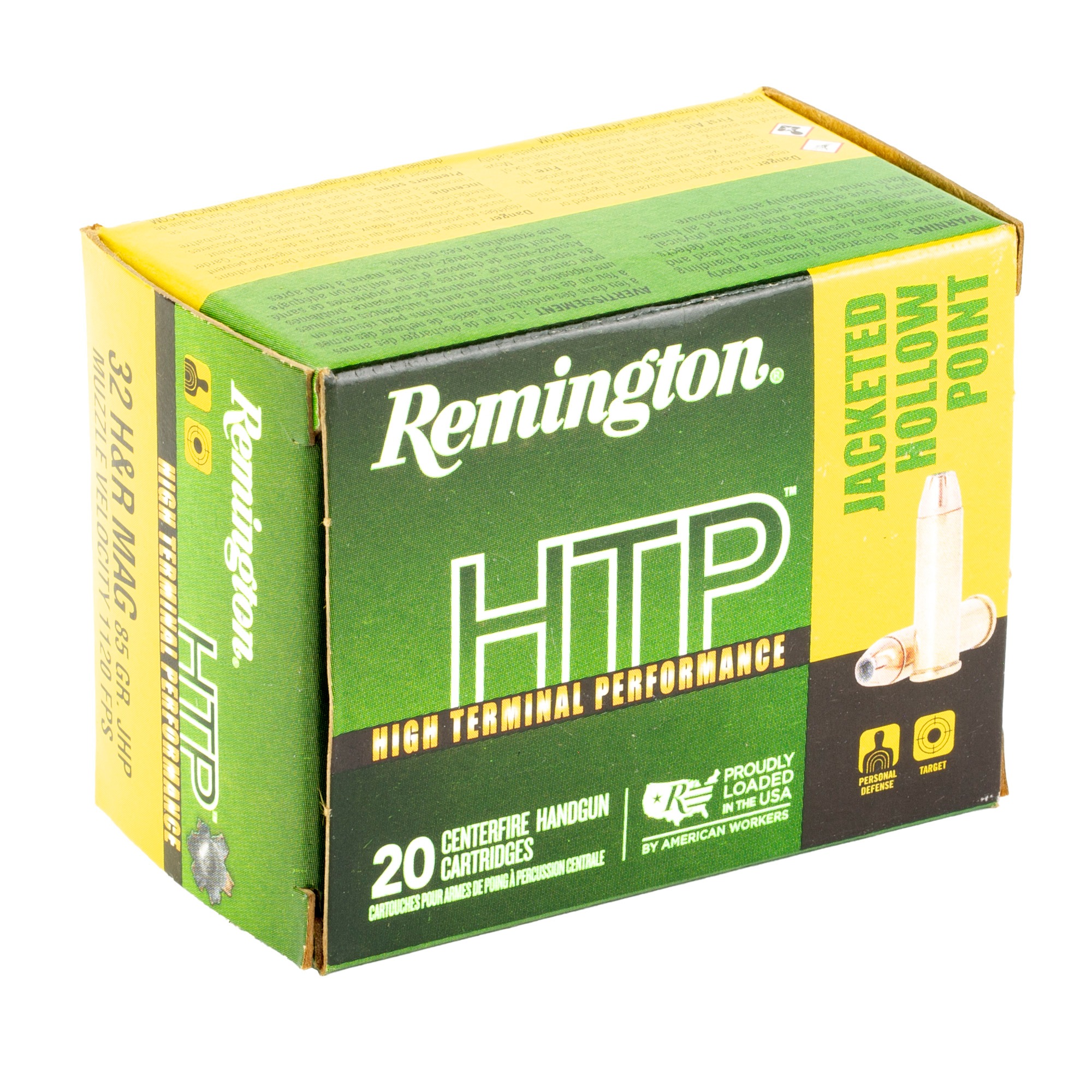 REM HTP 32 H&R MAG 85GR JHP 20/500