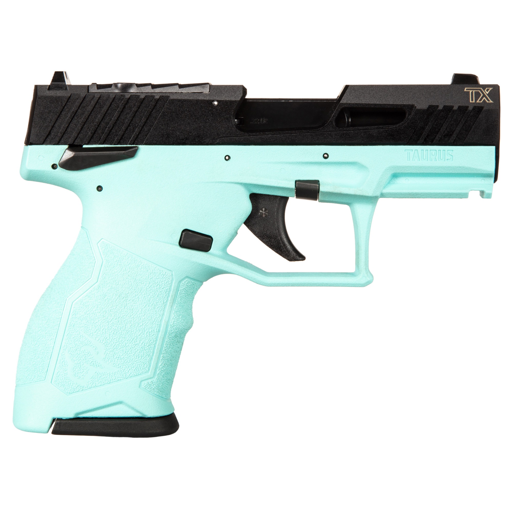 TAURUS TX22C MS 22LR 3.6" 13RD CYAN