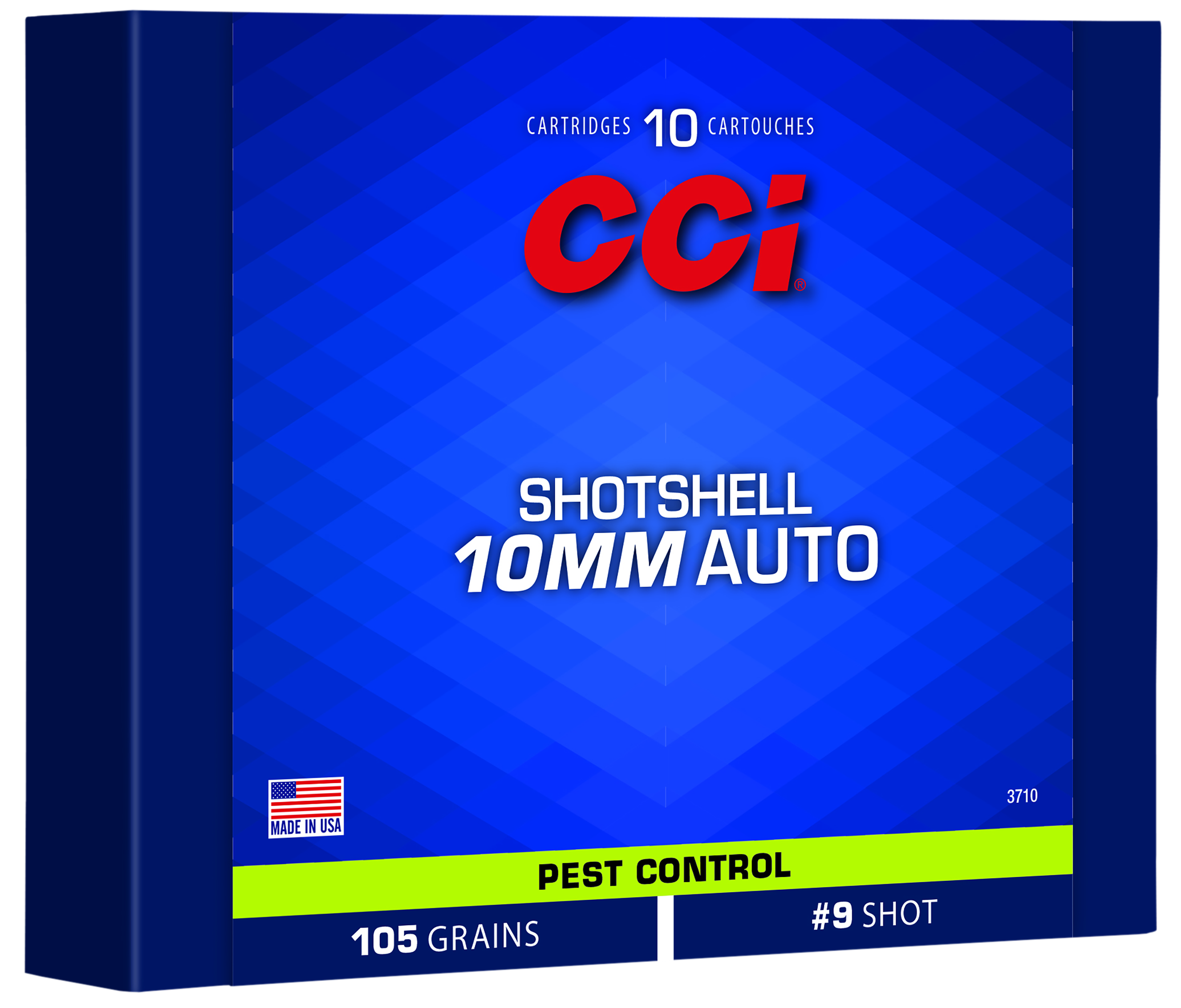 CCI 3710 Pest Control  10mmAuto 105gr 10 Per Box/20 Case