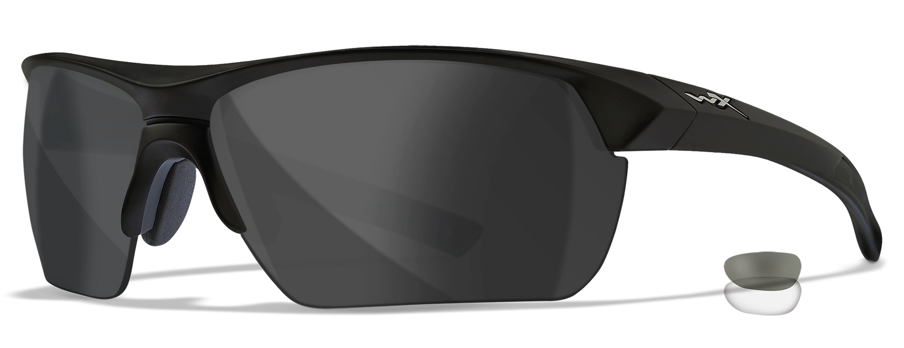 Wiley X Guard Advanced Grey and Clear 2 Lens Shooting Glasses