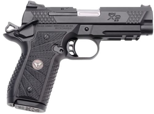 WILSON EDC X9 2.0 9MM 4" WITH LIGHT RAIL 10RD BLACK ARMOR
