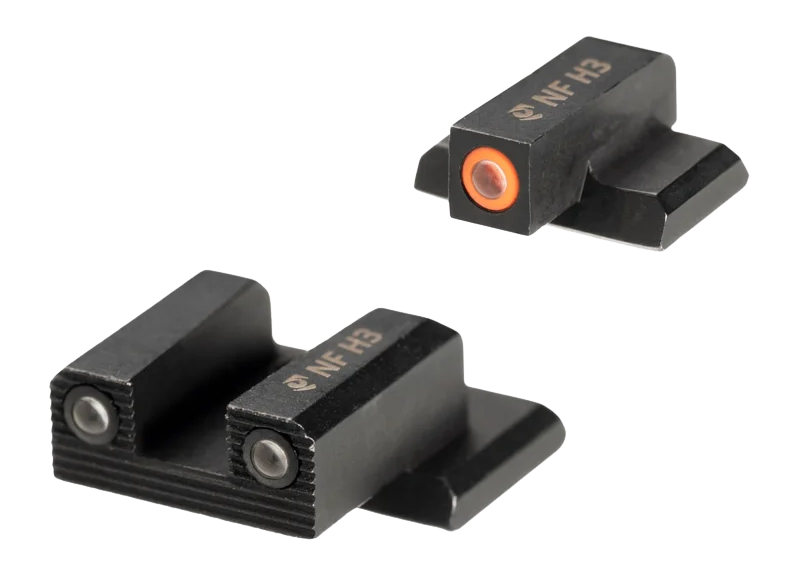 Night Fision Night Sight Set for S&W Bodyguard 2.0 Orange Front Black Rear