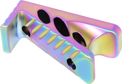 GUNTEC AR15 MICRO ANGLE GRIP RAINBOW PVD COATED!