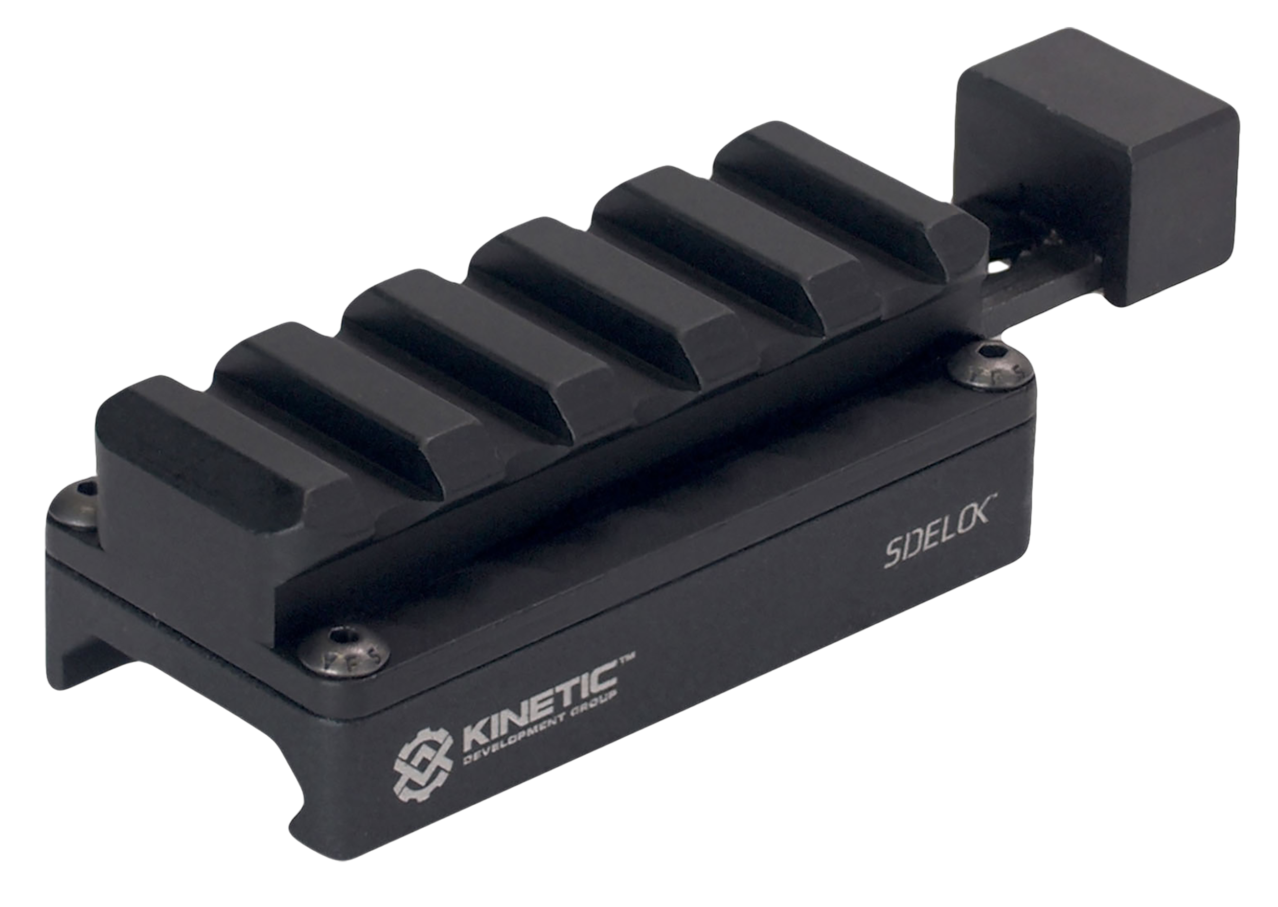 Kinetic Development Group SID5-050 Sidelock Universal Riser Short Black Aluminum