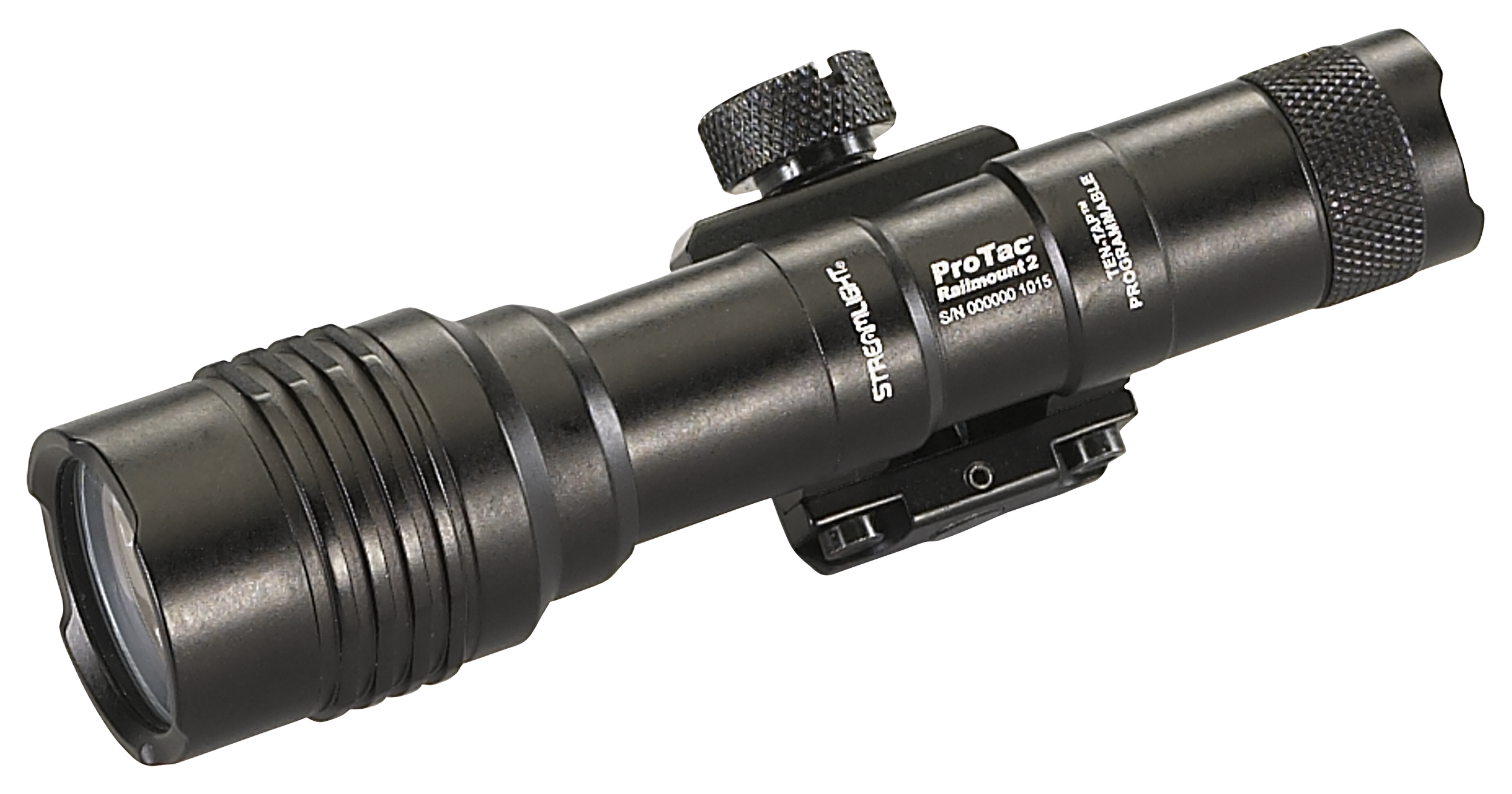 Streamlight 88059 ProTac Rail Mount 2L Black Anodized Aluminum Rifle, 60/625 Lumens, White LED Bulb, 89-297 Meters Beam, Picatinny Rail Mount