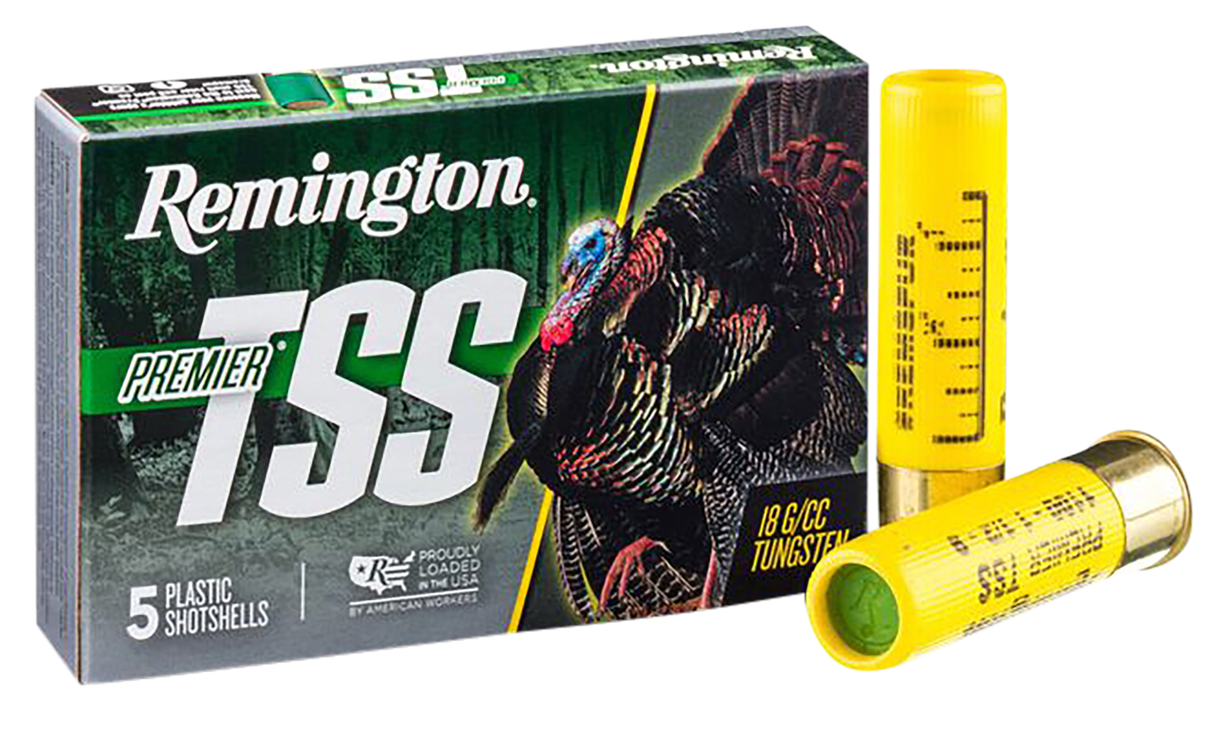 Remington Ammunition 28065 Premier TSS Turkey 20 Gauge 3" 1 1/2 oz Tungsten 9 Shot 5 Per Box/ 10 Cs