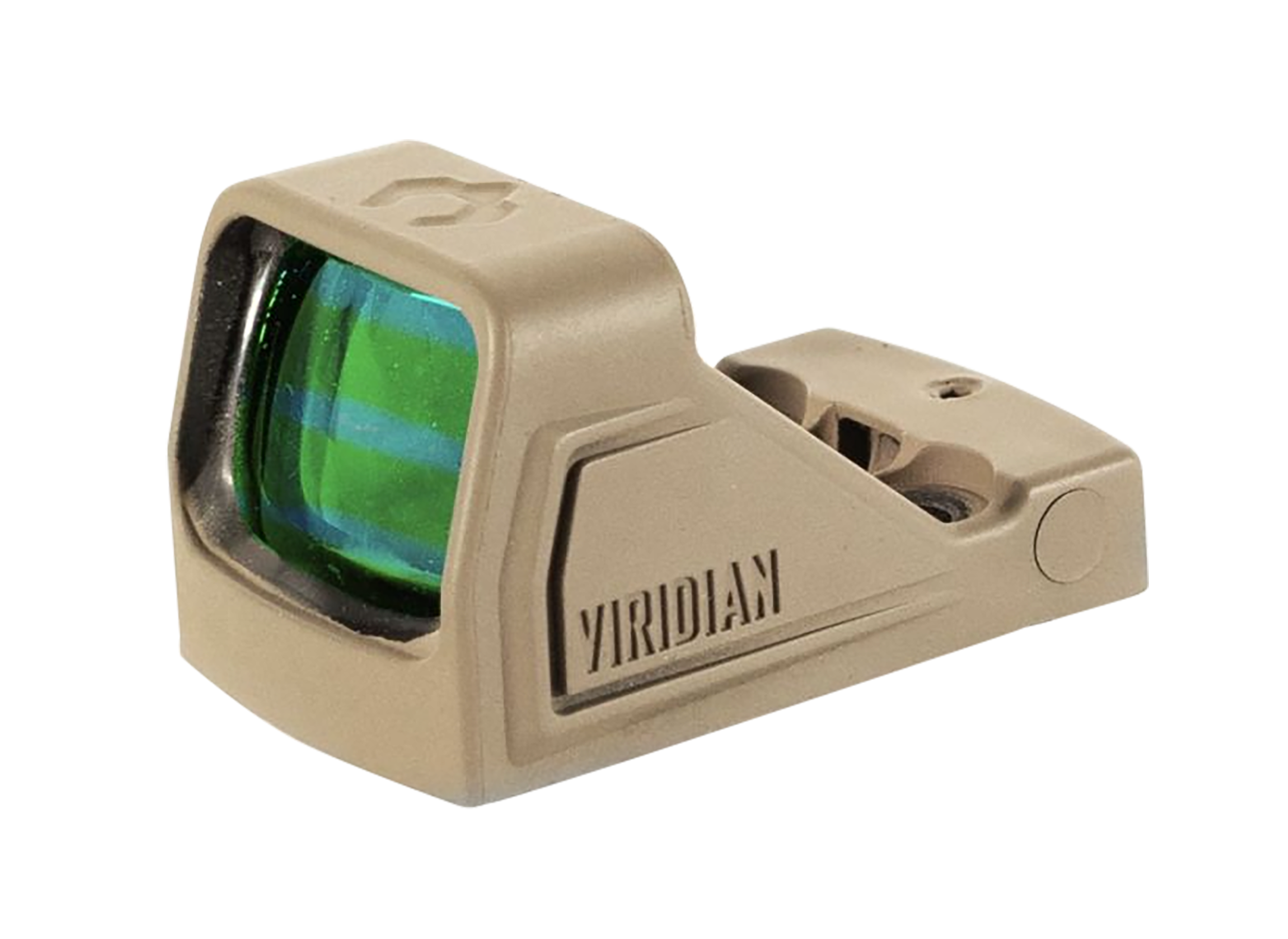 Viridian 9810142 RFX11  Flat Dark Earth 1 x 16 mm x 22 mm 3 MOA Green Dot