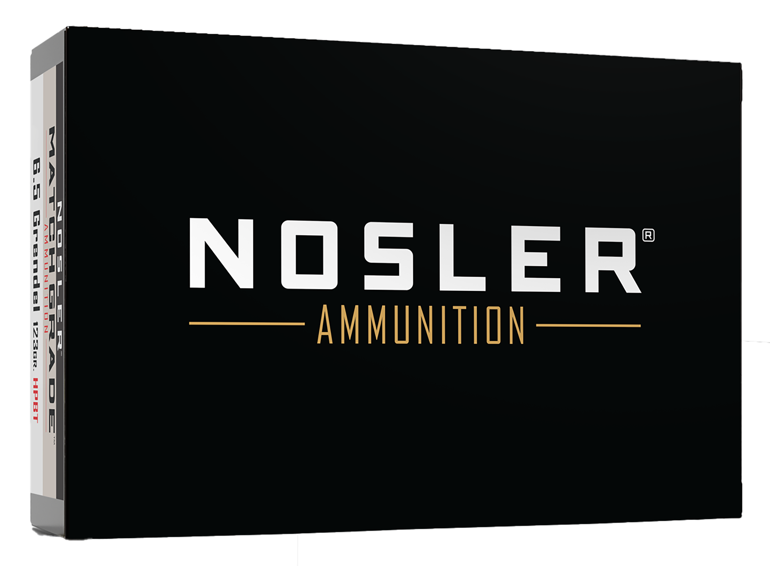Nosler 44501 Match Grade  6.5Grendel 123gr Custom Competition Hollow Point Boat Tail 20 Per Box/10 Case