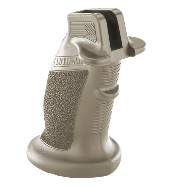 Luth-ar PG-WG-FDE Wing Pistol Grip Flat Dark Earth Thermoplastic Fits AR-15