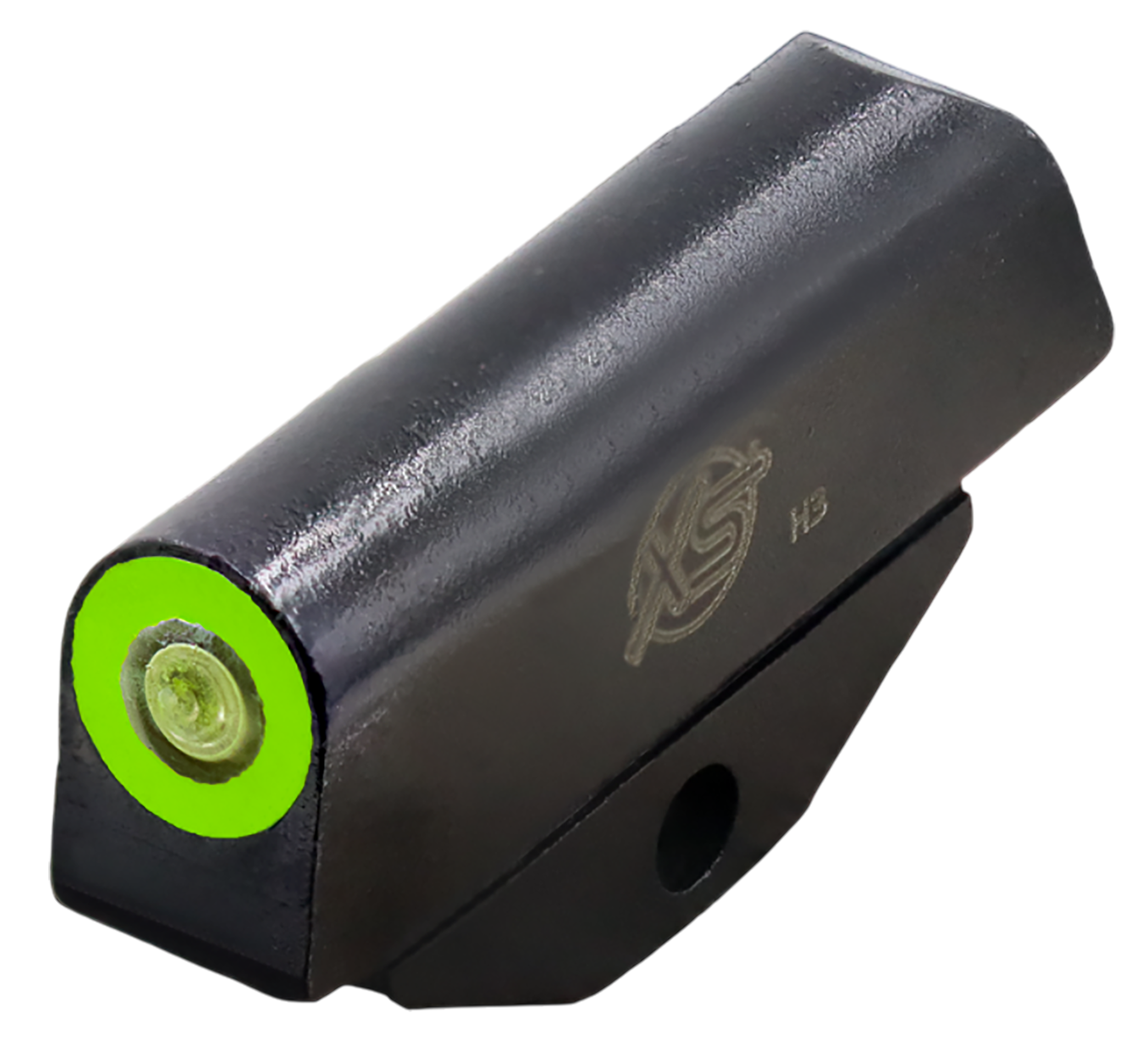 XS Sights SWRV001P4 Standard Dot Front Green Tritium/Black Oxide Frame, Fits S&W Bodyguard