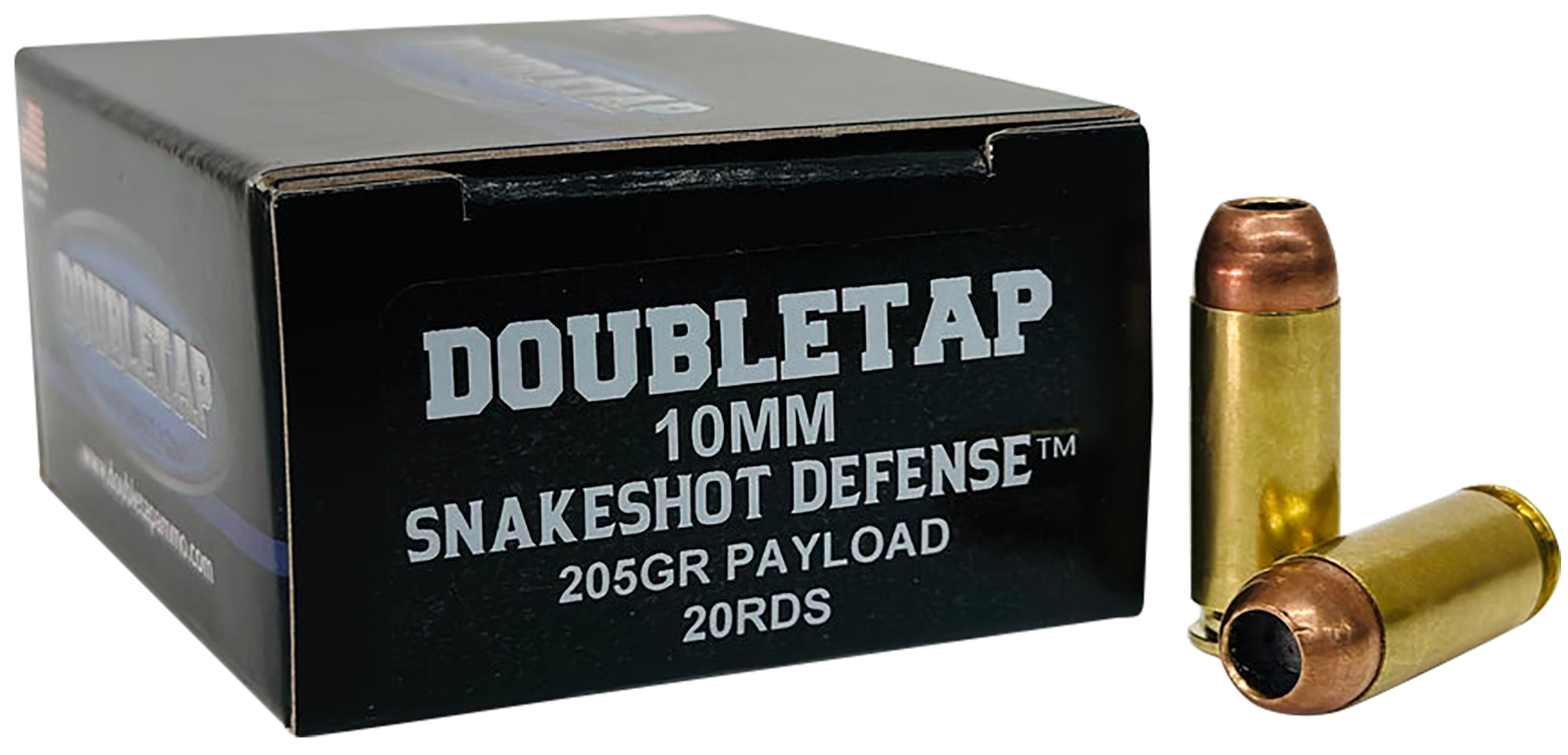 DoubleTap Ammunition 10MMSS20 Snake Shot  10mm 20 Per Box/50 Case