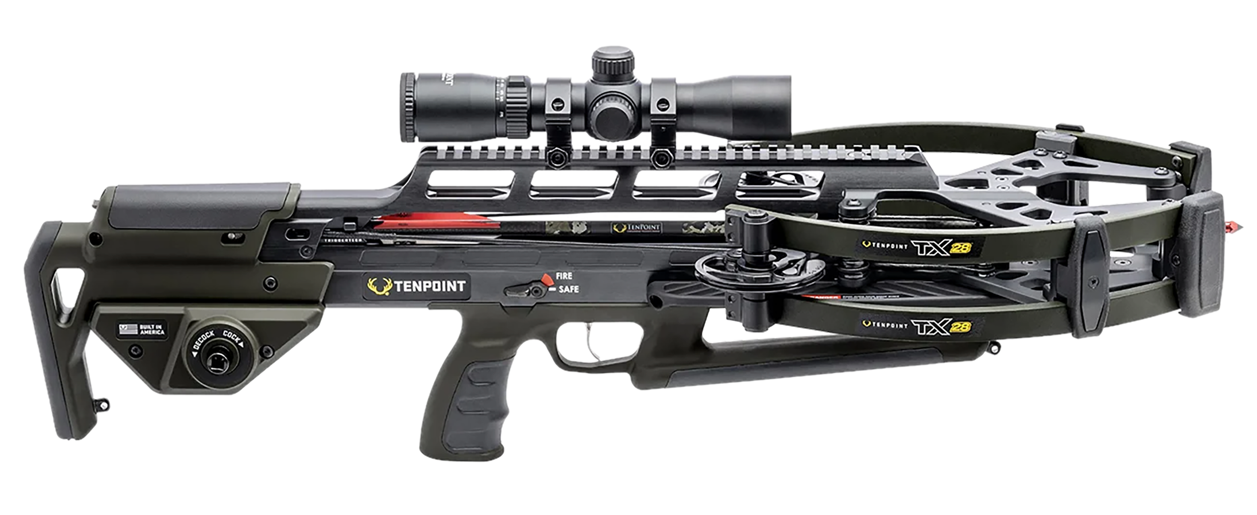 Tenpoint CB250041849 TX28  Moss Green Draw Weight 250 28" Long