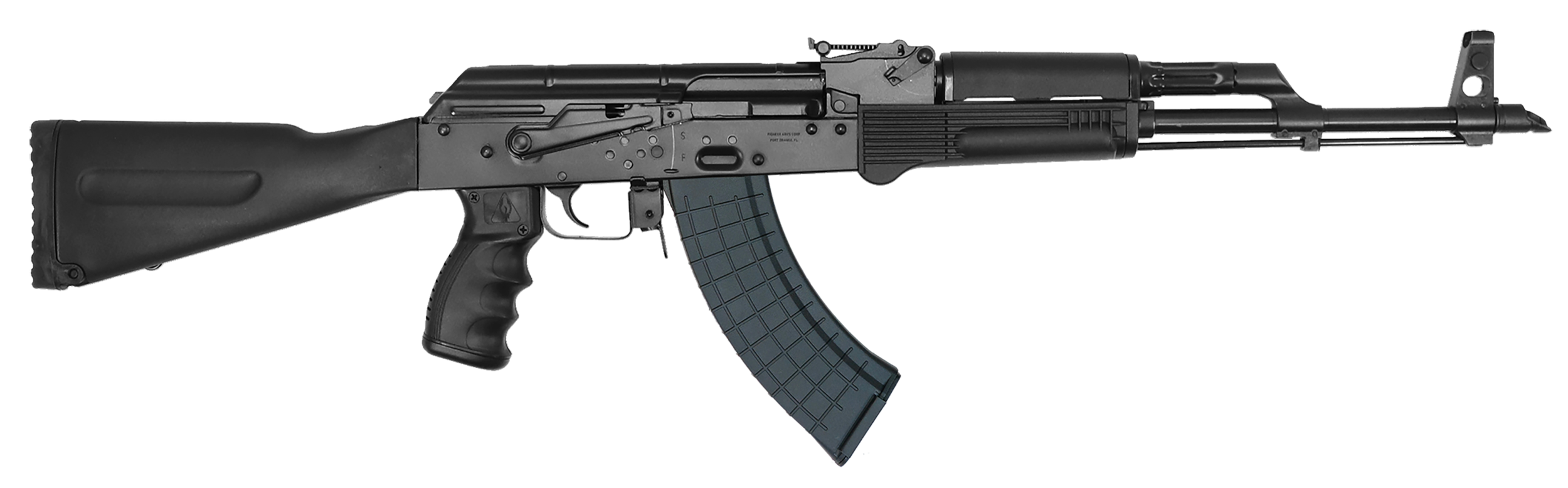 Pioneer Arms POLAKSFTP Sporter  7.62x39mm 30+1 16.30" Black Barrel, Black Receiver w/Side Mounted Optic Rail, Polymer Handguard, Black Polymer Stock, Black Polymer Grip