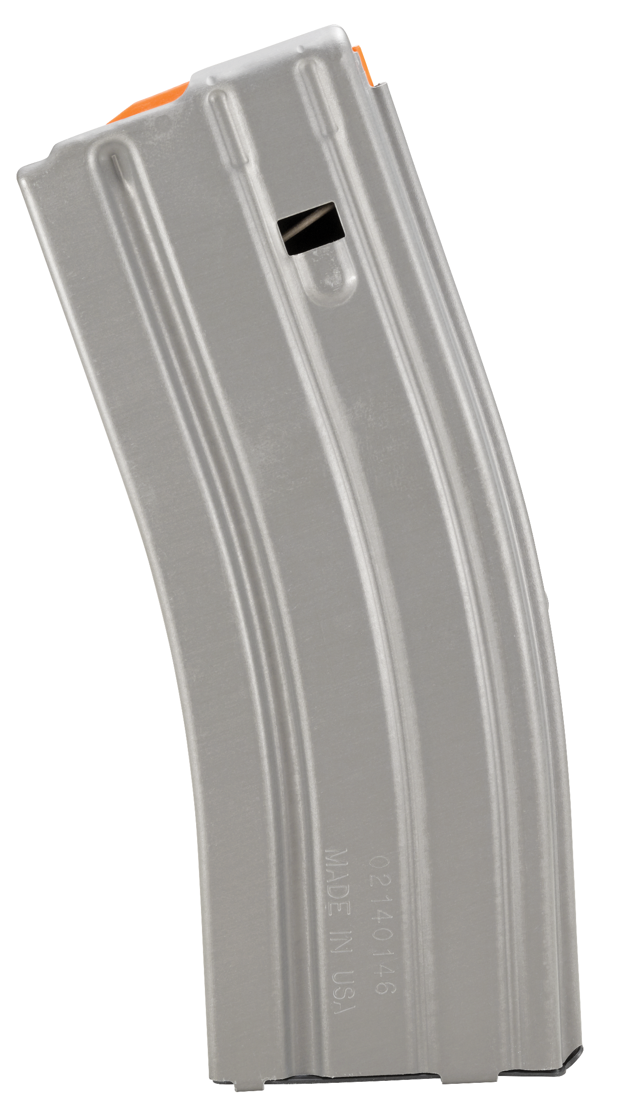 DuraMag 3023002178CPD Speed 30rd 223 Rem/300 Blackout/5.56x45mm NATO for AR-15 Gray w/ Orange Follower Detachable