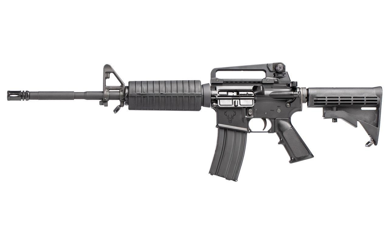 Stag Arms Stag-15 Tactical M4 CHPHS Left Hand Rifle 5.56mm 30rd Magazine 16" Barrel Black SL NA