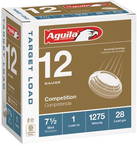 AGUILA SHOTSHELL 12GA 2.75" 1OZ #7.5 250RD CASE LOT