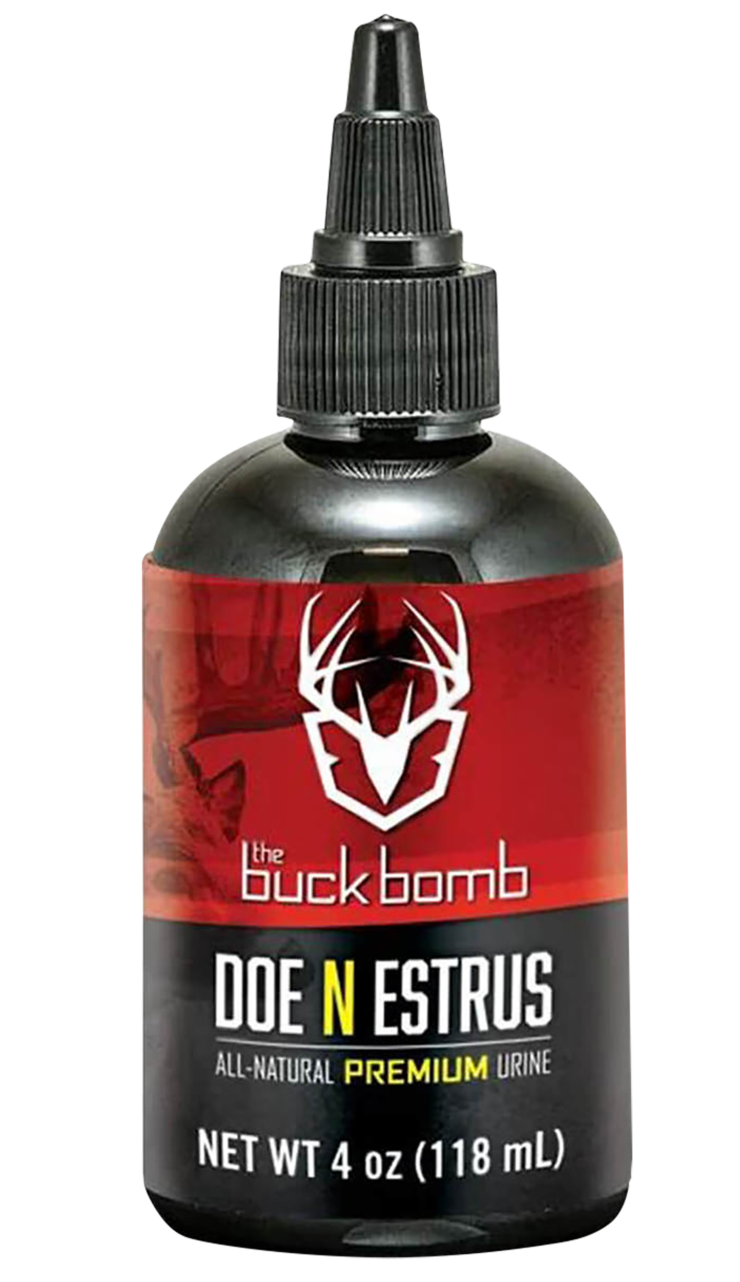 The Buck Bomb 200008 Igniter  Deer Attractant Doe In Estrus Scent 4 oz Squeeze Bottle