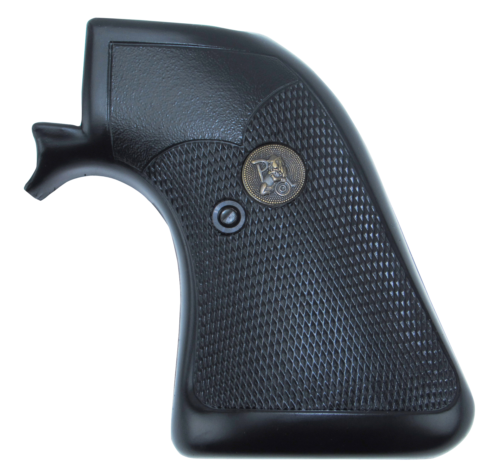 Pachmayr 03137 Presentation Grip Checkered Black Rubber for Ruger Blackhawk (New Model)
