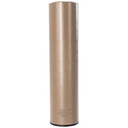 Otter Creek Labs Lithium Direct Thread Suppressor 9mm Luger 1.5 Diameter 6" Length FDE