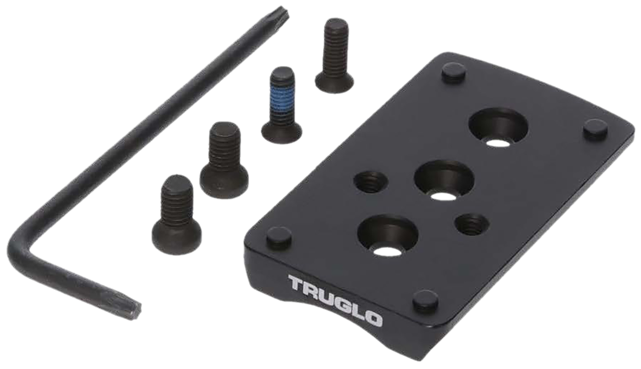 TruGlo TGTG8950M2 Pistol Red Dot Sight Mount  Black Nitride Fortress Steel Trijicon RMR Mount