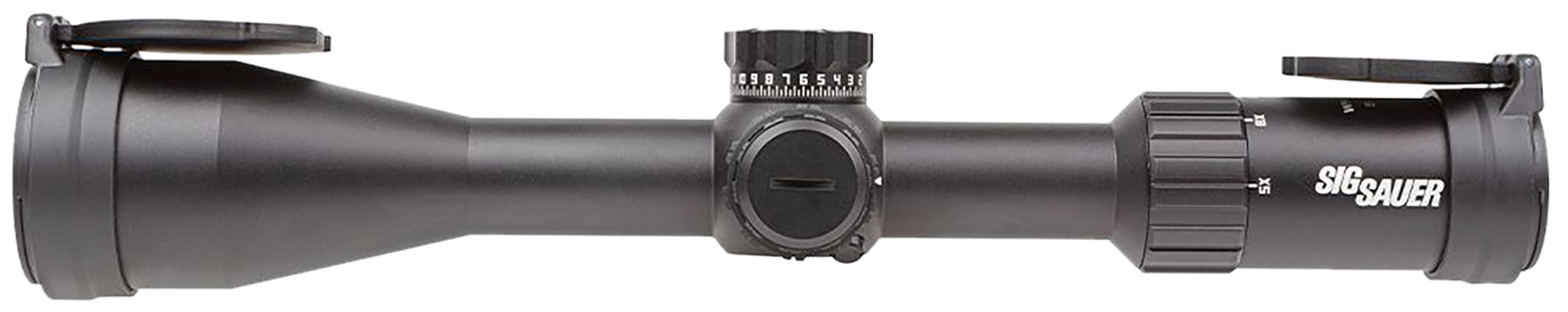 Sig Sauer Electro-Optics SOW42004 Whiskey4 Black 2.5-10x 42mm 30mm Tube Illuminated Hellfire Quadplex Reticle