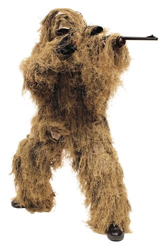 RED ROCK GHILLIE SUIT DESERT 5 PIECE ADULT XL/XXL